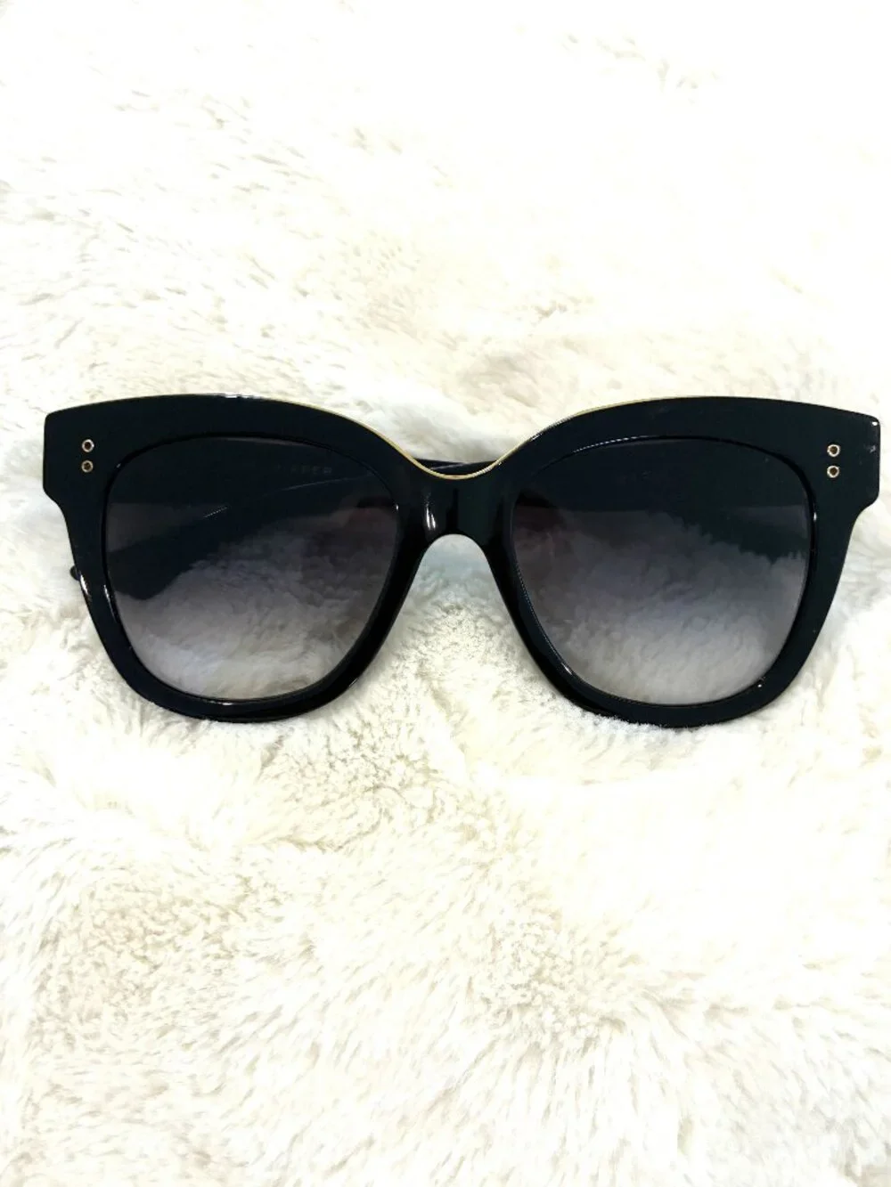 Dita DAY TRIPPER 22031-A Black/Gold Frame Sunglasses Grey Lens 55-20-145
